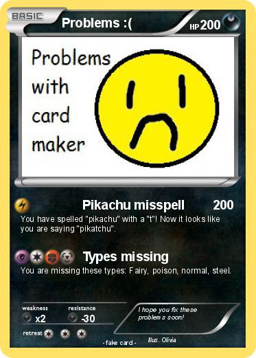 Pokemon Problems :(
