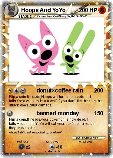 Pokemon Hoops And YoYo