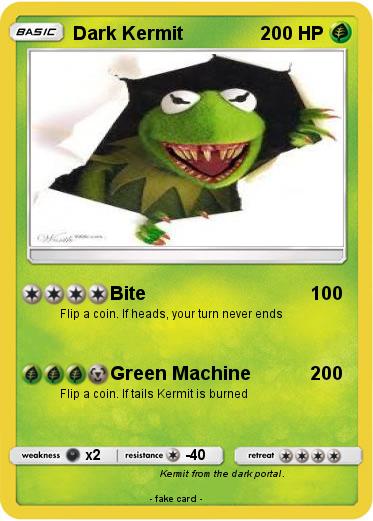 Pokemon Dark Kermit