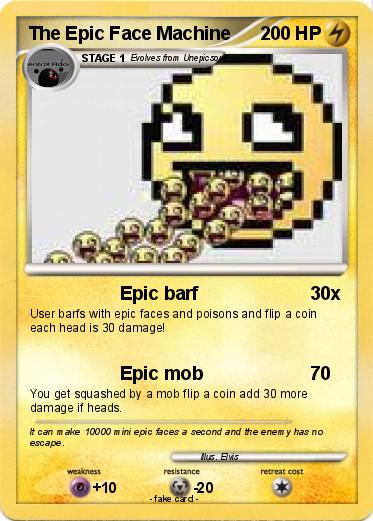 Pokemon The Epic Face Machine