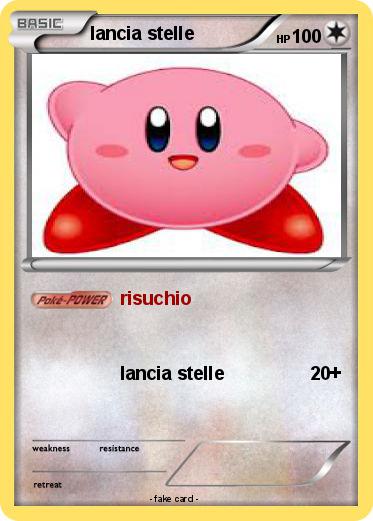 Pokemon lancia stelle