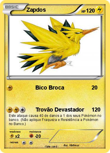 Pokemon Zapdos