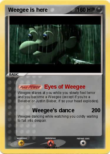 Pokemon Weegee is here