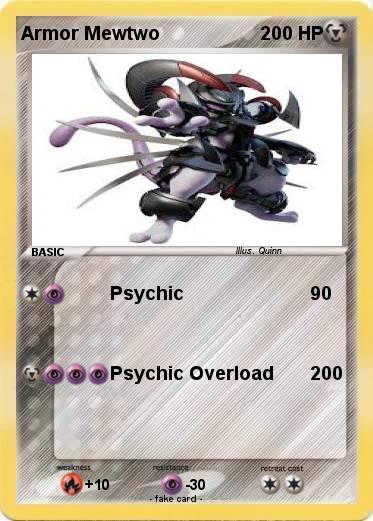 Pokemon Armor Mewtwo