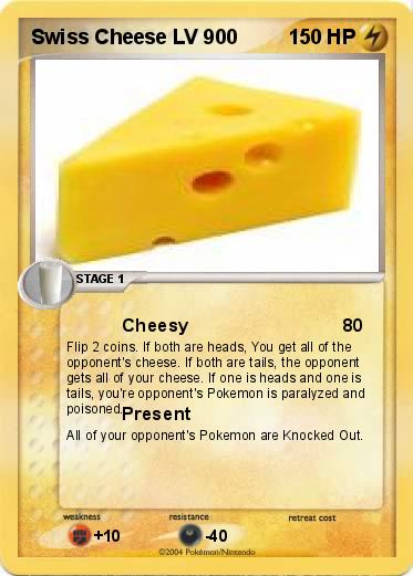 Pokemon Swiss Cheese LV 900