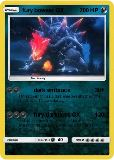 Pokemon fury bowser GX