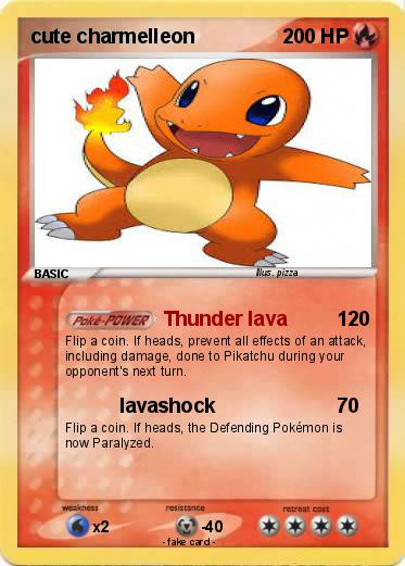 Pokemon cute charmelleon