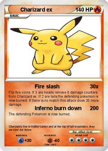 Pokemon Charizard ex