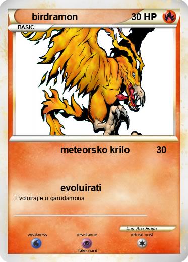 Pokemon birdramon