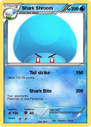 Pokemon Shark Shroom