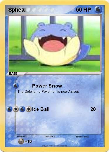 Pokemon Spheal