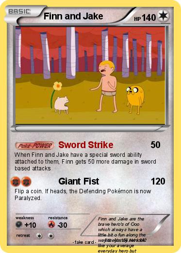Pokemon Finn and Jake