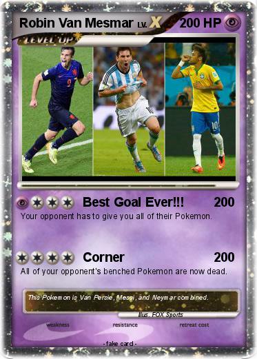 Pokemon Robin Van Mesmar