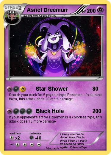 Pokemon Asriel Dreemurr