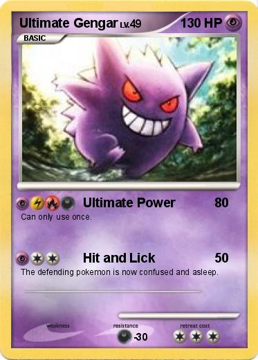 Pokemon Ultimate Gengar