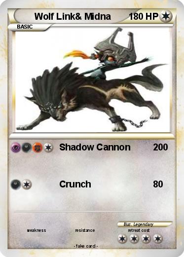 Pokemon Wolf Link& Midna