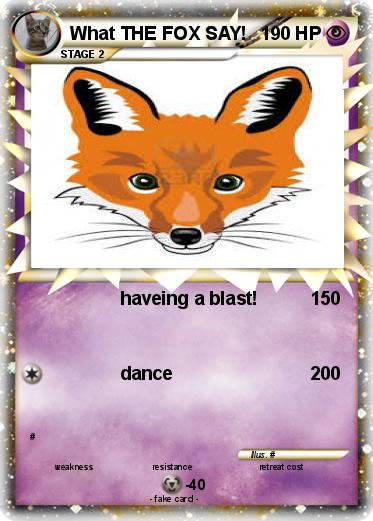 Pokemon What THE FOX SAY!