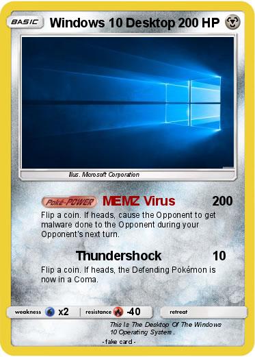 Pokemon Windows 10 Desktop