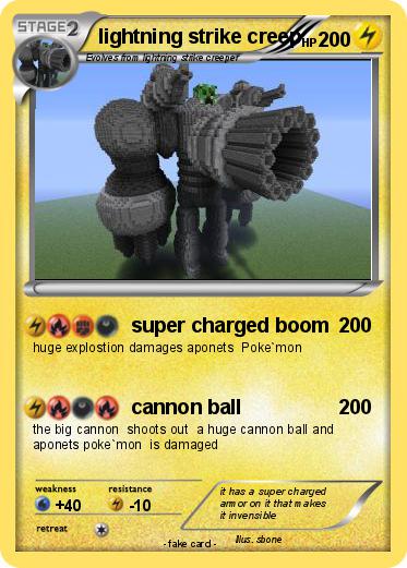 Pokemon lightning strike creep