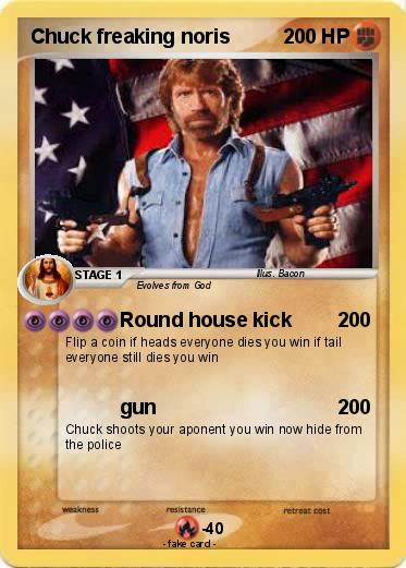 Pokemon Chuck freaking noris