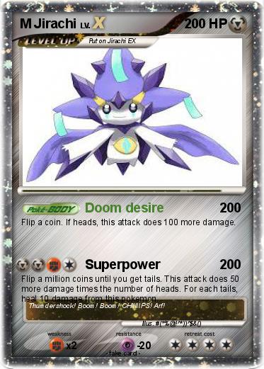 Pokemon M Jirachi