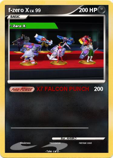 Pokemon f-zero X