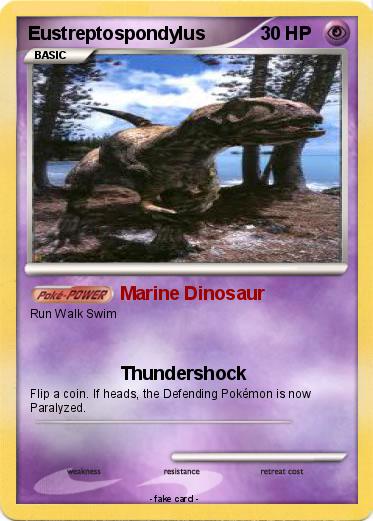 Pokemon Eustreptospondylus