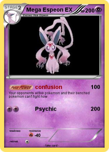Pokemon Mega Espeon EX