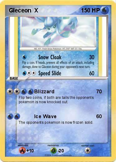 Pokemon Gleceon  X