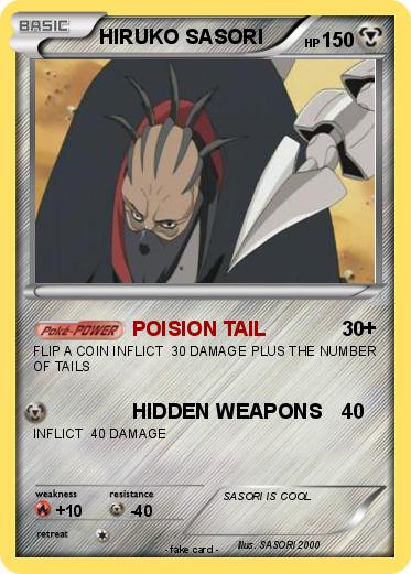 Pokemon HIRUKO SASORI