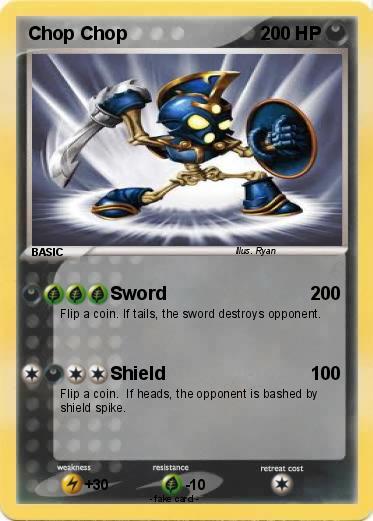 Pokemon Chop Chop