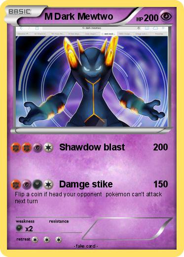 Pokemon M Dark Mewtwo