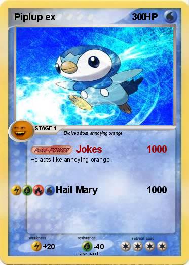 Pokemon Piplup ex                                 0