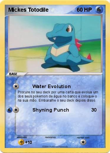 Pokemon Mickes Totodile