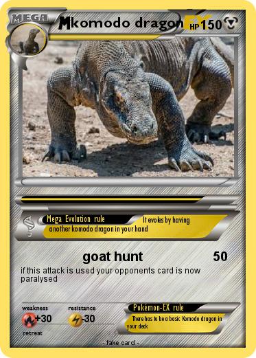 Pokemon komodo dragon