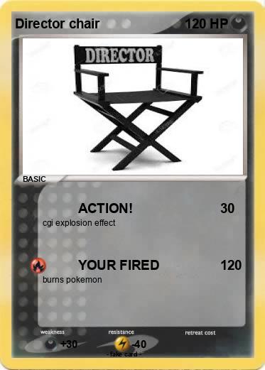 Pokemon Director chair