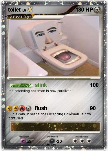 Pokemon toilet