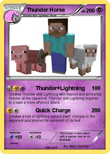 Pokemon Thunder Horse