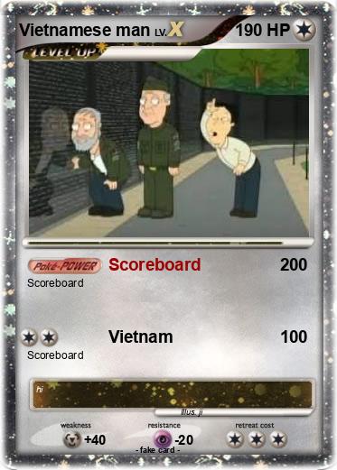 Pokemon Vietnamese man