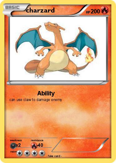 Pokemon charzard