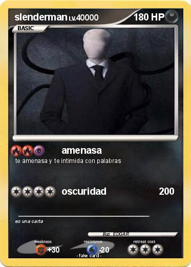 Pokemon slenderman