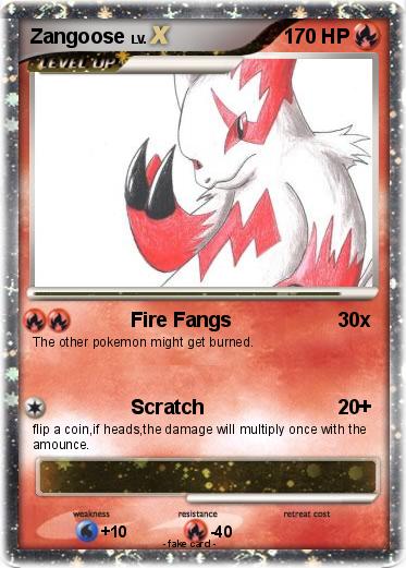 Pokemon Zangoose