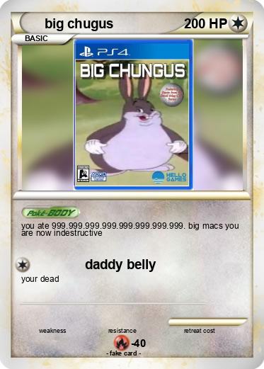Pokemon big chugus