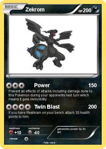 Pokemon Zekrom