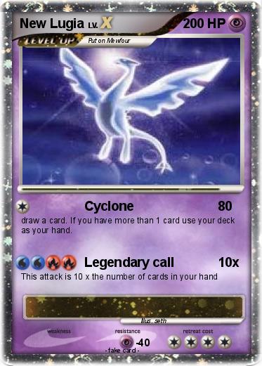 Pokemon New Lugia