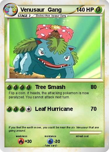 Pokemon Venusaur  Gang