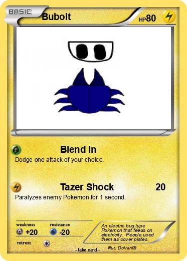 Pokemon Bubolt