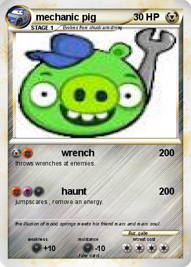 Pokemon mechanic pig