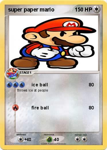 Pokemon super paper mario