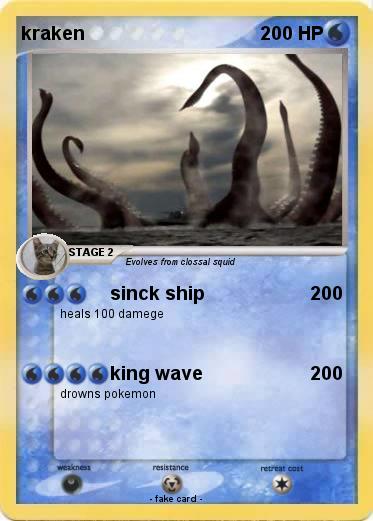 Pokemon kraken